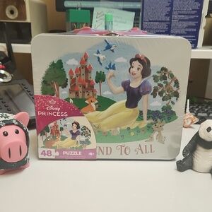 Disney Princess Puzzle Tin - Multicolor